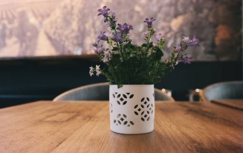 Blumenschmuck beim Vorgespräch